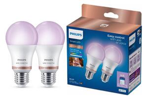 Confezione da 2 lampadine LED RGB dimmerabili Philips SMART A60 E27/12,5W/230V 2200-6500K