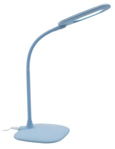 Lampada da scrivania LED Mei touch blu bianco freddo
