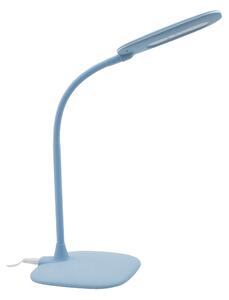 Lampada da scrivania LED Mei touch blu bianco freddo