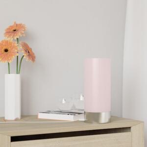 Lampada da tavolo LED Tee touch rosa bianco caldo dimmerabile
