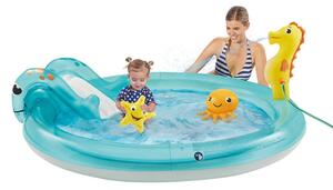 Happy People Piscina per Bambini con Scivolo Ocean 198x150x18 cm