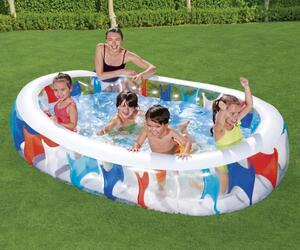 Bestway Piscina per Famiglie Ellittica 229x152x51 cm 542 L