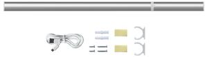 Sottopensile LED per cucina Neofos, luce bianco naturale, dimmerabile, 44.5 cm, 1 x 2.85W 250LM IP20 INSPIRE