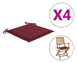 Coprisedia VidaXL cuscino per sedie 40 x 40 x 3 cm