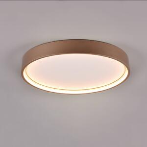 Trio Lighting Plafoniera a LED Doha, Marrone / Ruggine, Soggiorno / Sala da pranzo, Metallo, Plafoniera LED