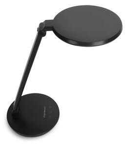 Lampada da tavolo Led Circle Nera 8W con ricarica USB Dimmerabile con temperatura colore regolabile Aigostar