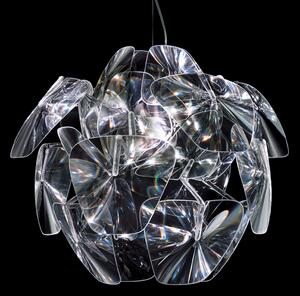 Lampada a sospensione Luceplan, Hope, dimmerabile, Trasparente, Soggiorno, Plastica, Design