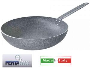 Pentalux Padella Antiaderente Saltapasta 32 cm effetto Pietra Stone Line