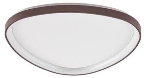 Plafoniera Lucande, Asken, dimmerabile, Marrone / Ruggine, Soggiorno, Alluminio, Moderno