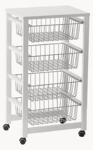 Carrello da cucina Gingerone Bianco