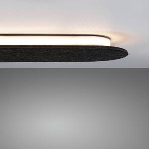 Paulmann applique a LED Tulga, 45 x 20 cm, antracite, feltro