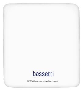 Lenzuolo Sotto con angoli MATRIMONIALE (175*200) Bassetti 1000 bianco