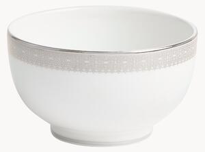 Ciotola per snack in Fine Bone China Vera Wang Lace Platinum