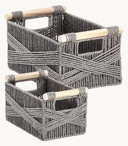 Set di 6 cestini in legno di pino Graf