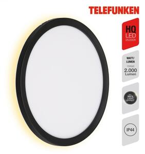 Telefunken 313405TF - Applique da esterno LED/15W/230V IP44, nero