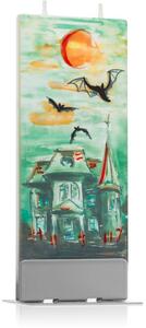 Flatyz Holiday Haunted House and Bats candela decorativa 6x15 cm