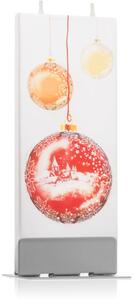 Flatyz Holiday Christmas Balls candela decorativa 6x15 cm