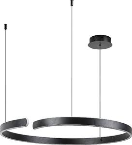 Rabalux 72115 Lampade a sospensione Silnora LED 45 metallo silicone nero