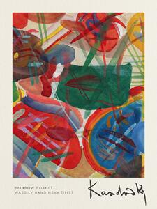 Stampa artistica Rainbow Forest - Wassily Kandinsky, (30 x 40 cm)