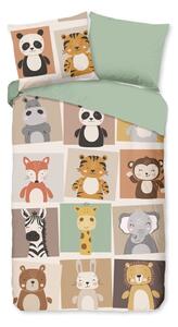 Set copripiumino e federa da bambini in microfibra per letto singolo ed esteso 140x220 cm Ranger – Good Morning