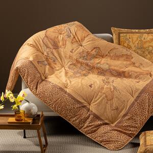 Plaid Scaldotto In Cotone Geo Leopard CM. 130X170 Alviero Martini 1A Classe Geo Caleffi
