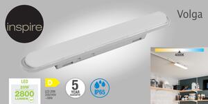 Reglette LED per officina, cantina, garage e cantiere Stagna Volga, luce bianco naturale, 54 cm, 2 x 20W 2800LM IP65 INSPIRE