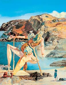 Stampe d'arte Le spectre des sex appeal, Salvador Dalí, (50 x 70 cm)