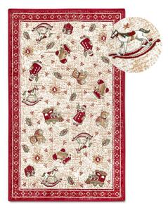 Tappeto rosso natalizio in cotone 50x80 cm Toy's Delight Red Christmas - Villeroy&Boch
