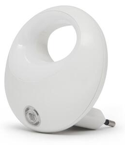 LED Luce di orientamento con presa e sensore LED/1W/230V bianca