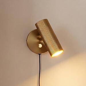 Globen Lighting Applique da parete Hubble, Ottone / Oro, Soggiorno / Sala da pranzo, Metallo, Design, Applique