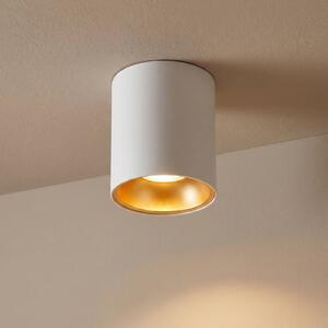 ORION Faretto da soffitto Starlight, rotondo, bianco dimmerabile, Bianco / Opale, Soggiorno / Sala da pranzo, Alluminio, Moderno, Faretto