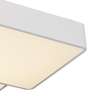 Lampadario Led da soffitto Emin Bianco 84W Dimmerabile con temperatura colore regolabile con telecomando M LEDME
