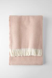 Plaid rosa con contenuto di cotone , 140 x 180 cm Skyline - Euromant