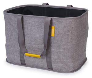 Cesto portabiancheria in tessuto grigio pieghevole 55 l Hold-All Max - Joseph Joseph