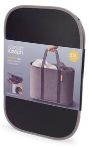 Cesto portabiancheria in tessuto grigio pieghevole 55 l Hold-All Max - Joseph Joseph