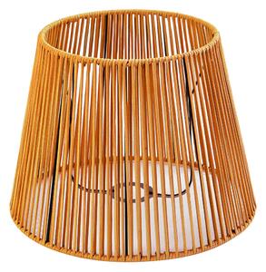 Paralume da esterno con corda arancione IP54 40/28/30 - Jayla