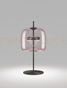 Jube lampada da tavolo p ametista chiara trasparente nero opaco 2 l