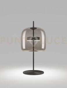 Jube lampada da tavolo p fume' trasparente nero opaco 2 l2415 1 le