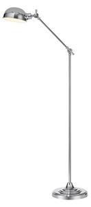 Lampada da terra in argento (altezza 143 cm) Portland - Markslöjd