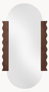Specchio da parete in legno di albero della gomma Heju