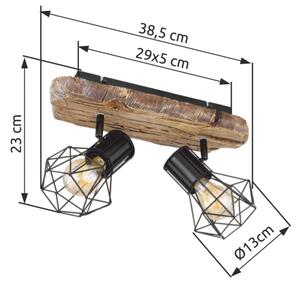 Globo 54017W-2 - Luce Spot PRISKA 2xE27/60W/230V