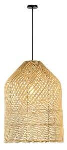 Immax 08259L - Lampadario a sospensione con filo PELO 1xE27/40W/230V diametro 35 cm rattan