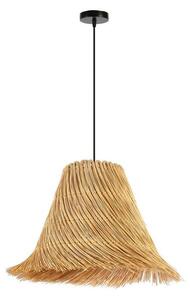 Immax 08273L - Lampadario a sospensione con filo NATURALEZA 1xE27/40W/230V diametro 45 cm rattan