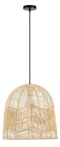 Immax 08262L - Lampadario a sospensione con filo PELO 1xE27/40W/230V diametro 40 cm rattan