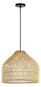 Immax 08264L - Lampadario a sospensione con filo PELO 1xE27/40W/230V diametro 40 cm rattan