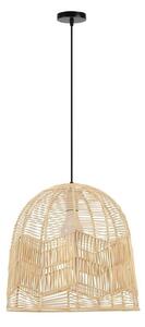 Immax 08263L - Lampadario a sospensione con filo PELO 1xE27/40W/230V diametro 50 cm rattan