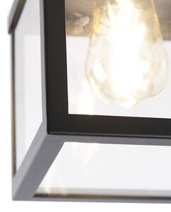 Plafoniera da esterno nera incl. lampadina smart ST64 - ROTTERDAM