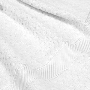 Asciugamano con Ospite in Cotone Sirena Bianco Caleffi