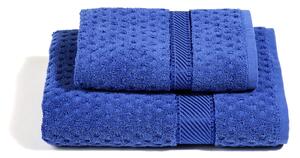 Asciugamano con Ospite in Cotone Sirena Blu Caleffi