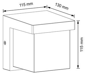 Applique a LED da esterno MORGAN LED/10W/230V IP54